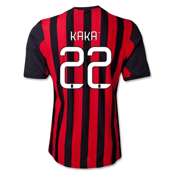 Elite Licensed Breathable 1314 AC Milan Home 22 KAKA Shirt