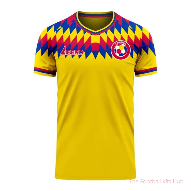 Colombia 2025-2026 Home Concept Football Kit (Libero)