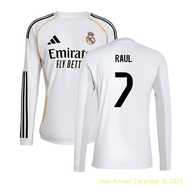 2025-2026 Real Madrid (rm) Home - Stylish Design - Team Spirit