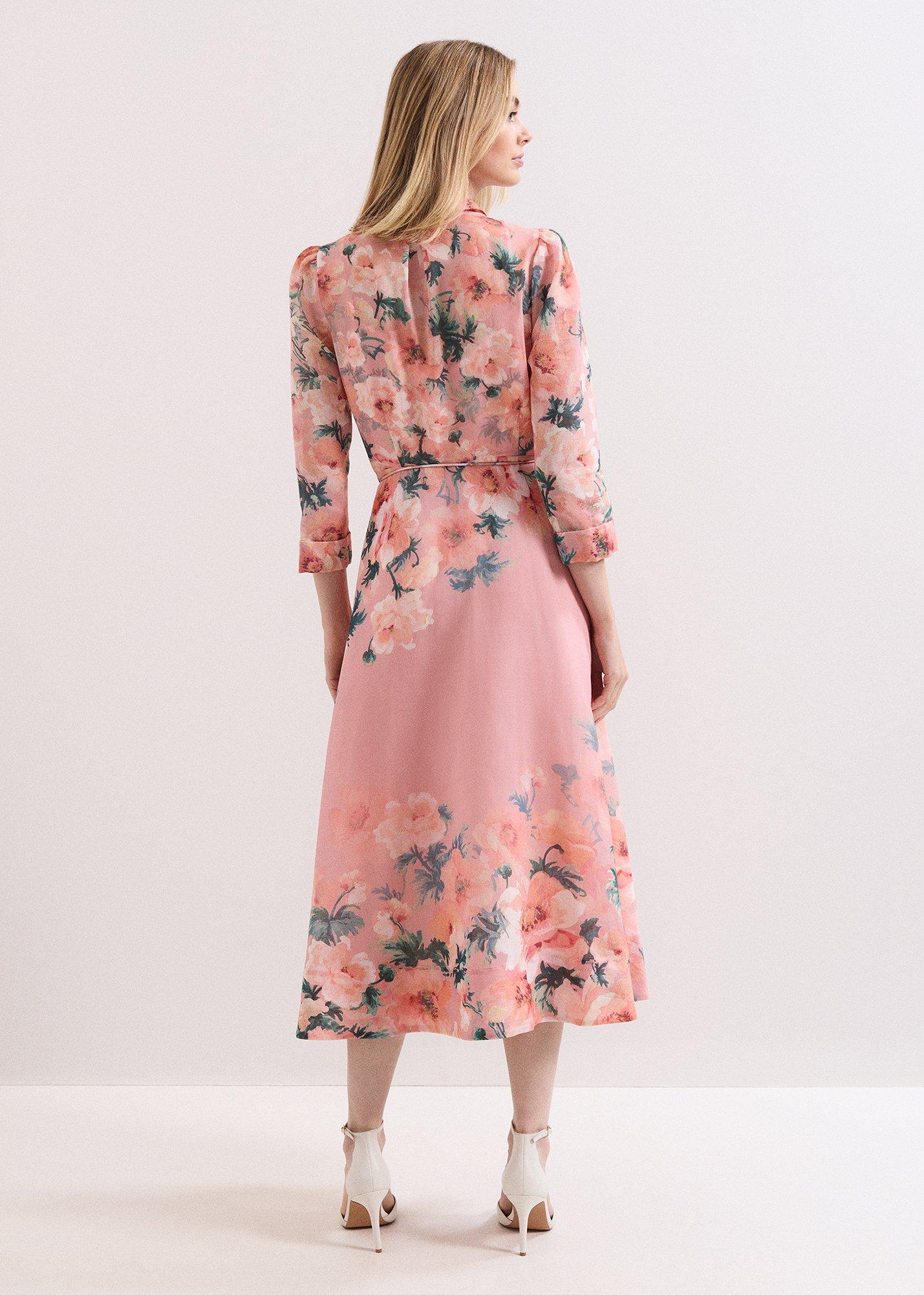 Petite Anabella Floral Shirt Dress