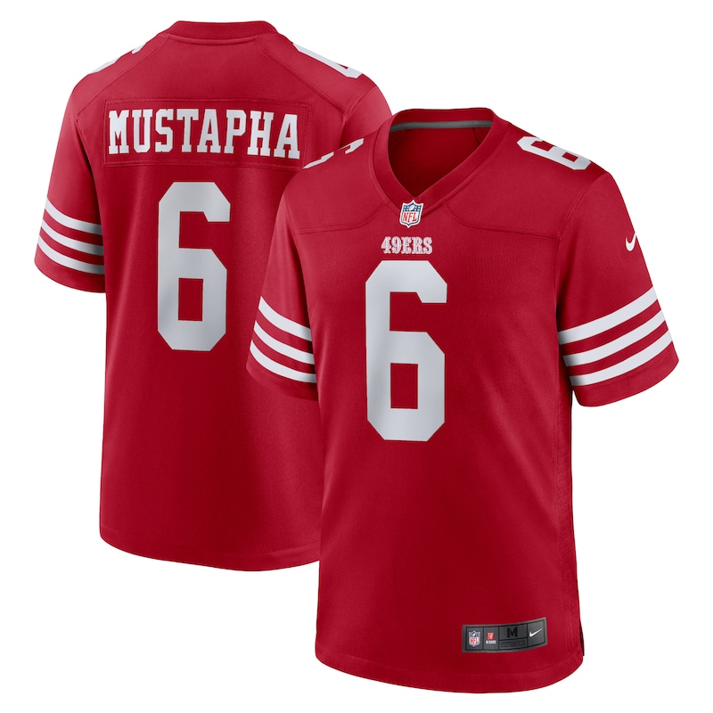 None None Fan Favorite SF 49ers Elite Jersey Game Day Wear
