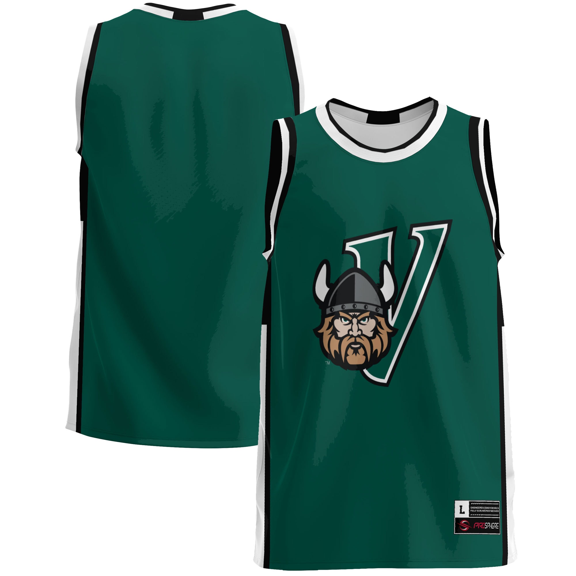 [LK] Cleveland State Vikings GameDay Greats Lightweight Basketball Jersey - Green