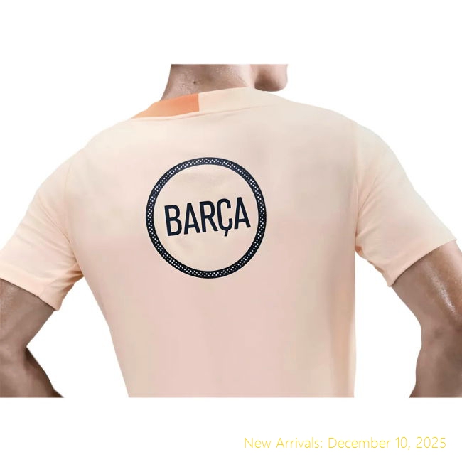2025-2026 Barcelona Third Shirt - Professional Uniform - Orange Color