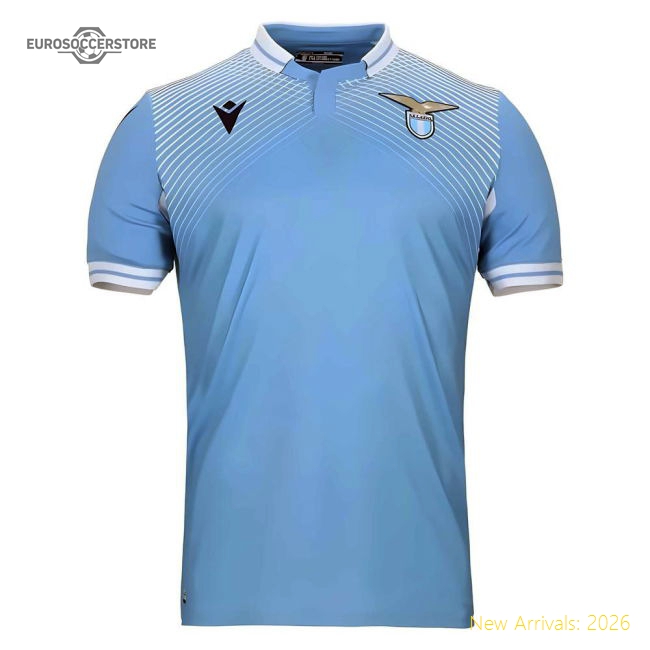 Elite Home Lazio Jersey 2020-2021 Breathable Macron Hyperwave