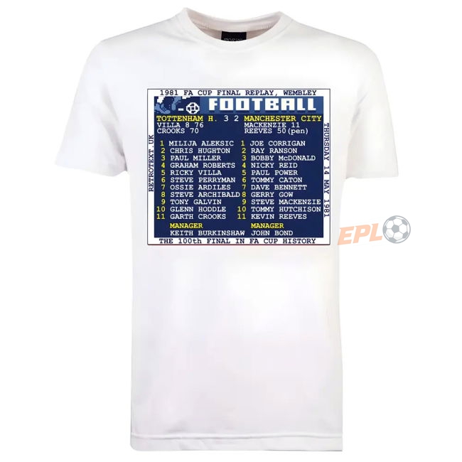 1981 Tottenham exclusive Third Shirt - Adults | excellent