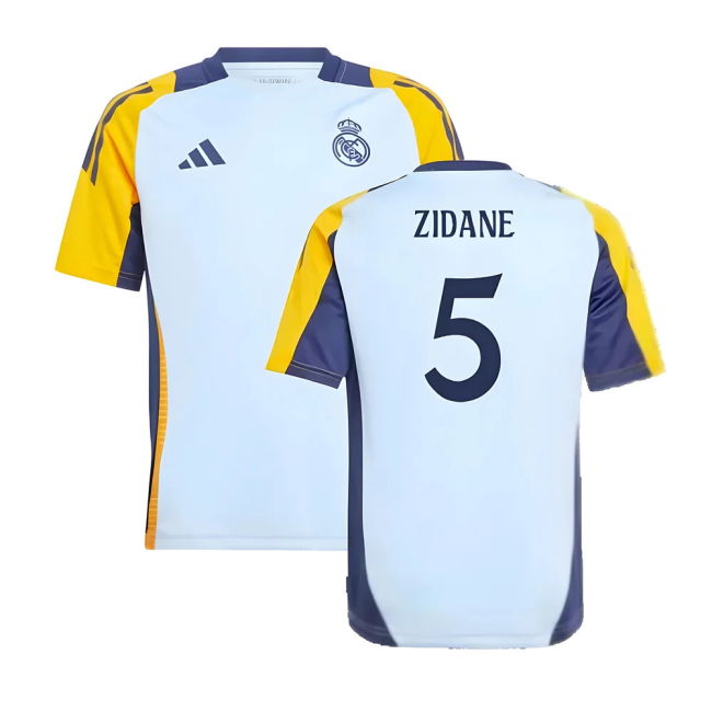 Real Madrid CF Official 2024-2025 Shirt (Glow Blue) | Value for Money