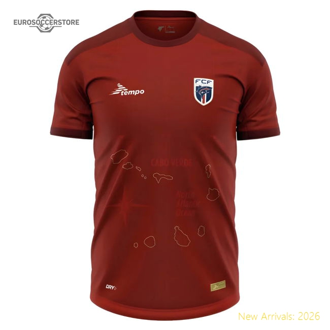 Cape Verde 20242025 Third Highperformance Shirt Retro