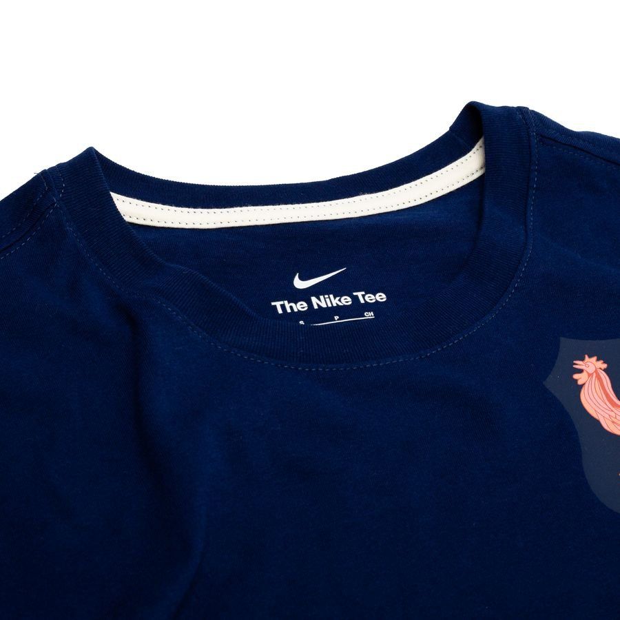 France T-Shirt Crest Women's EURO 2025 - Blue Void