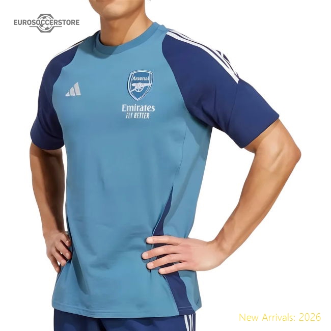 Arsenal 2025-2026 Training Jersey (Blanch Blue) For Premier League Fans