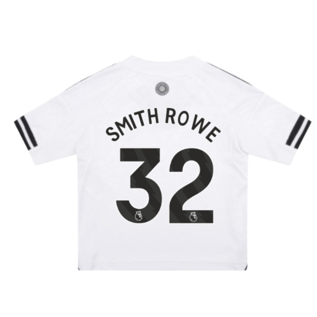 Exclusive Top Flight Fulham Smith Rowe Home Jersey Smart Fabric