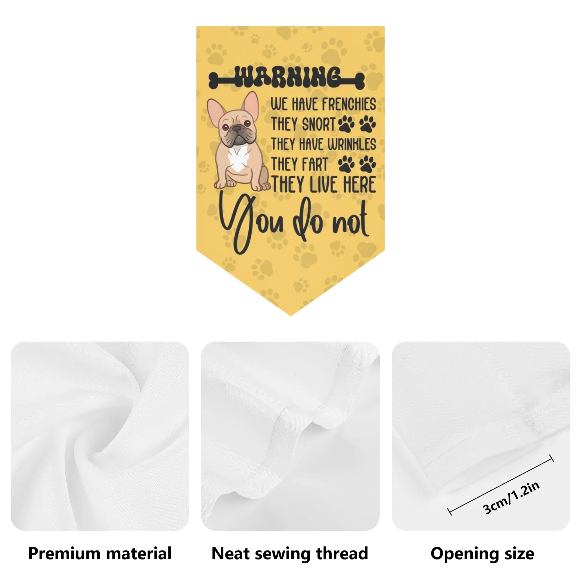 Comfortable Benji - Durable Garden Flag Banner Winter Wear