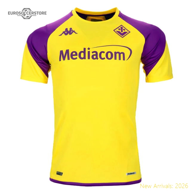 Fan-Favorite 2023-2024 Fiorentina Training Shirt (Yellow) (Baggio 10)