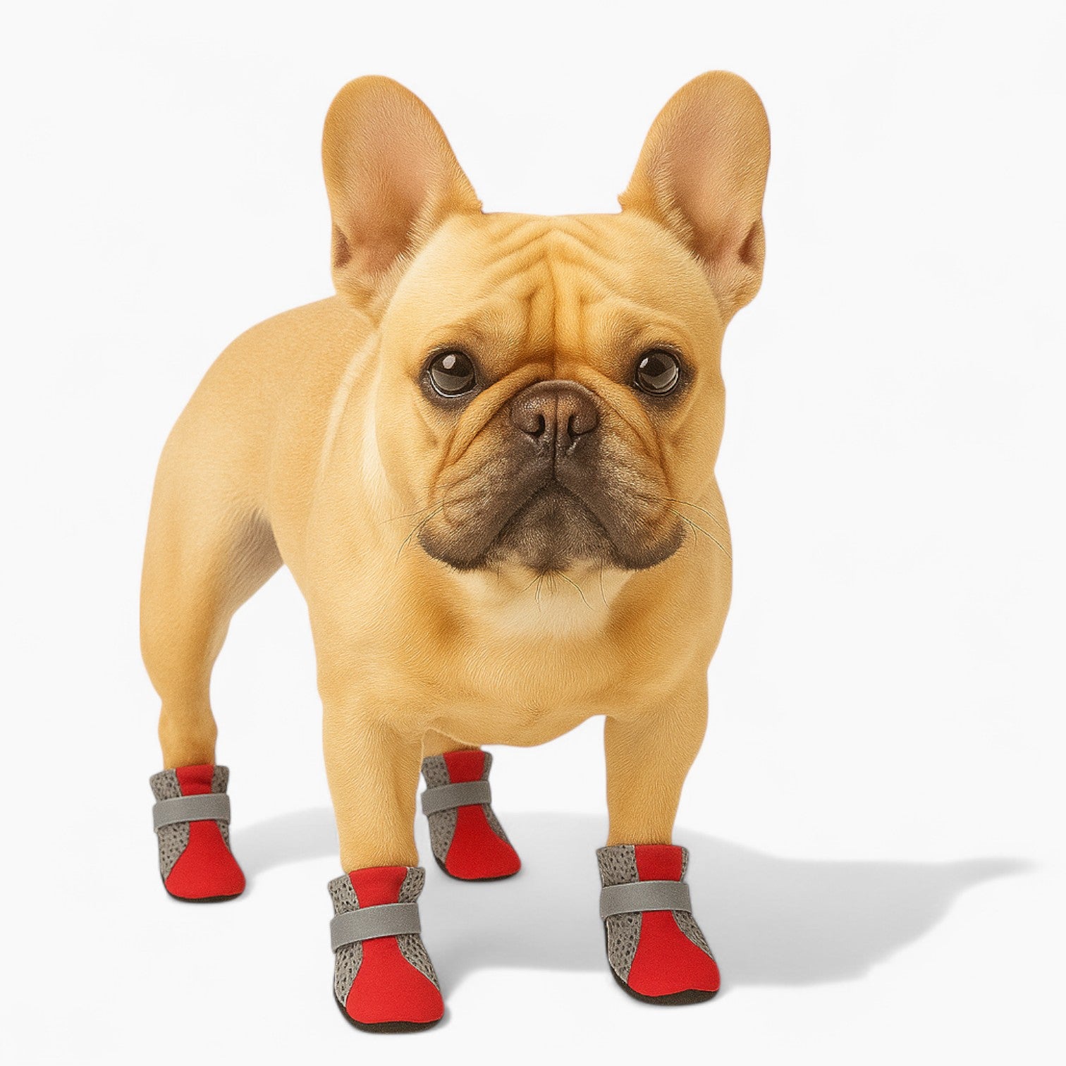 French Bulldog Airpaws Reflective Mesh Booties For French Bulldogs Cozy Paw Wear