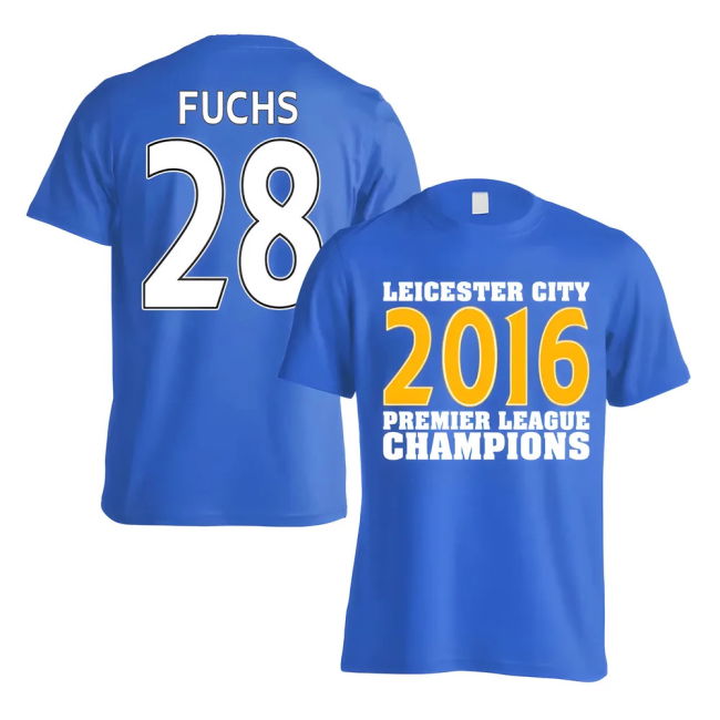 Licensed 2016-2017 Leicester English Premier League Home Shirt