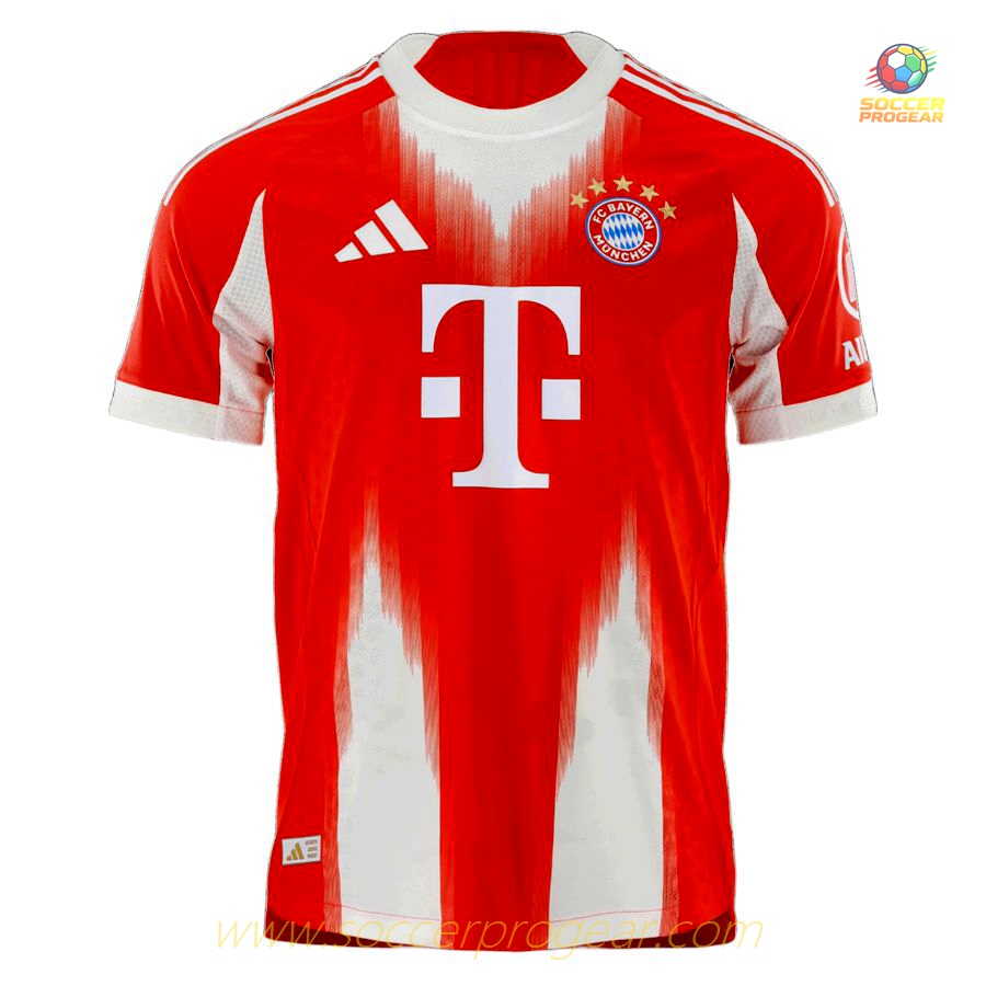 Football Team Jersey Match-Ready Bayern Munich Home 2025-2026 Season