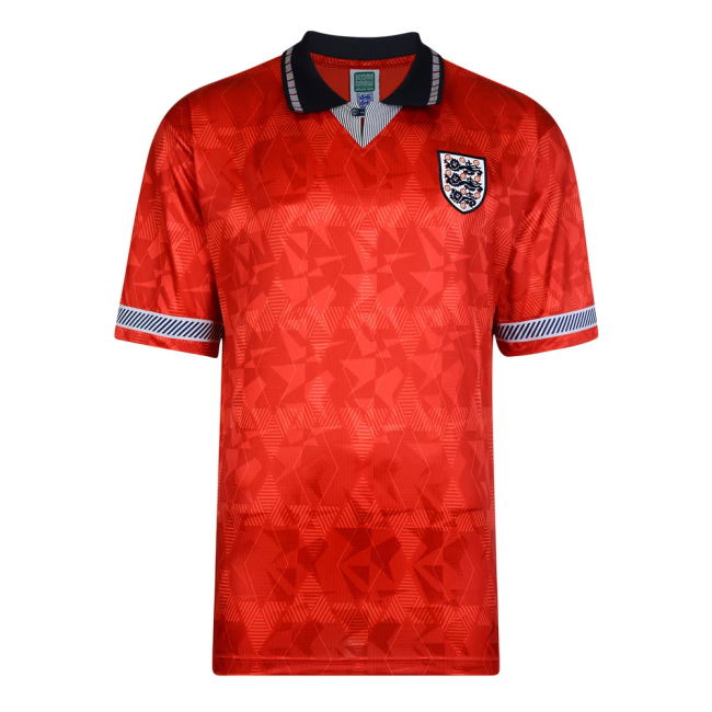 England 1990 Match Worn Style England Away Elite Kit 1990-1991