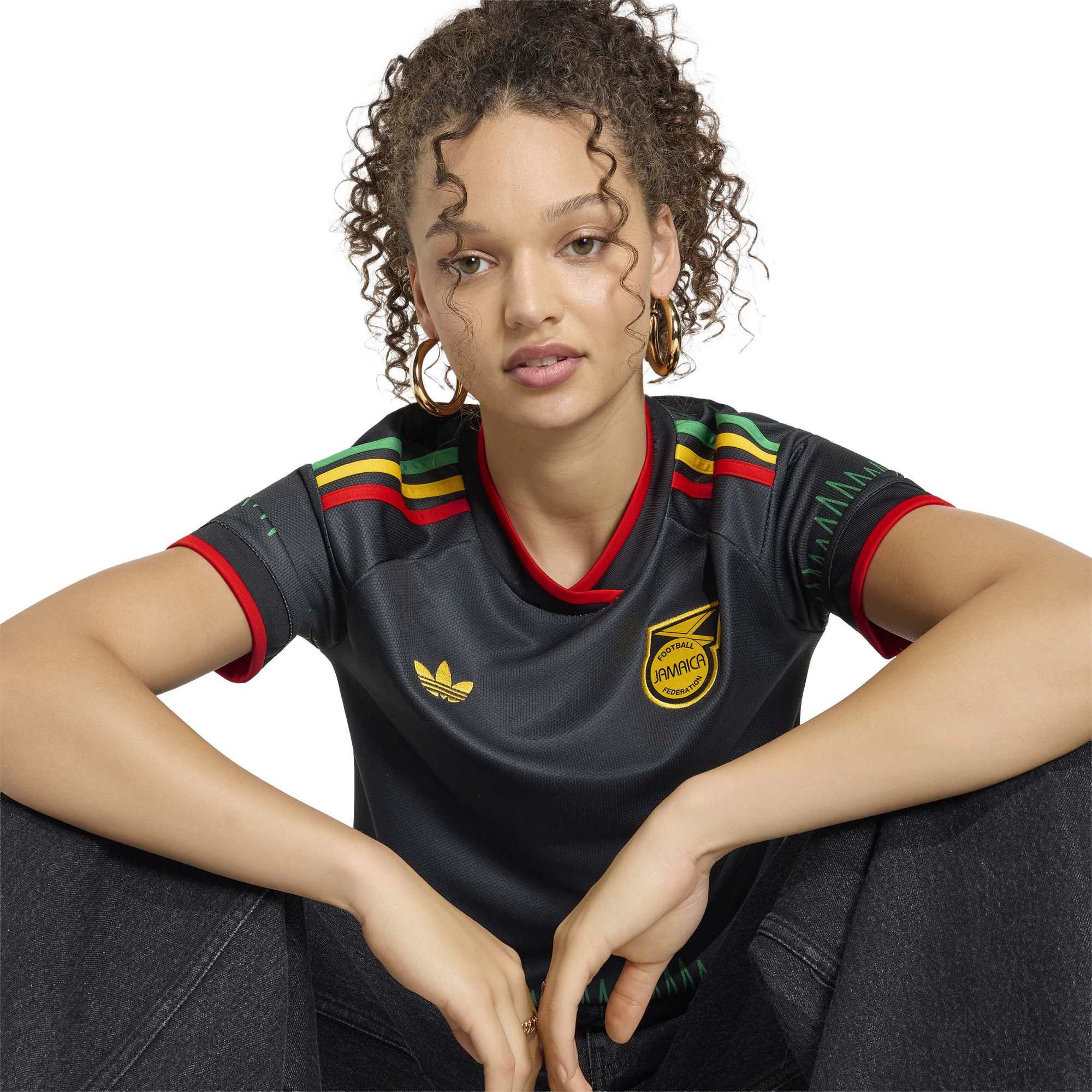 [SJH] Jamaica National Team Women's 2026 Away Replica Jersey - Black