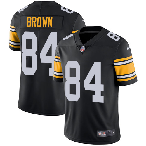 NFL P S Steelers #84 Antonio Brown Brown Limited Jersey-v8