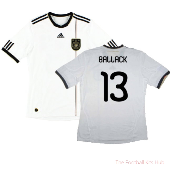 2010-11 Germany Home Shirt (S) (Excellent) (BALLACK 13)