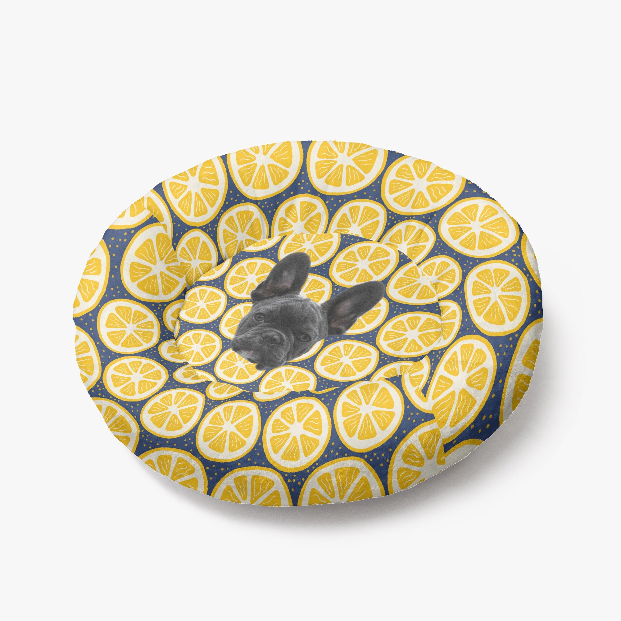 French Bulldog Hunter Custom Cloud Comfort Frenchie Bed | Personalized