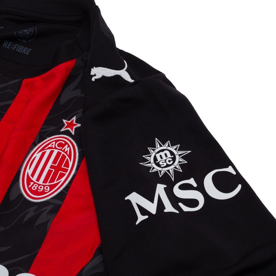 Milan Home Shirt 2025/26 Long Sleeves