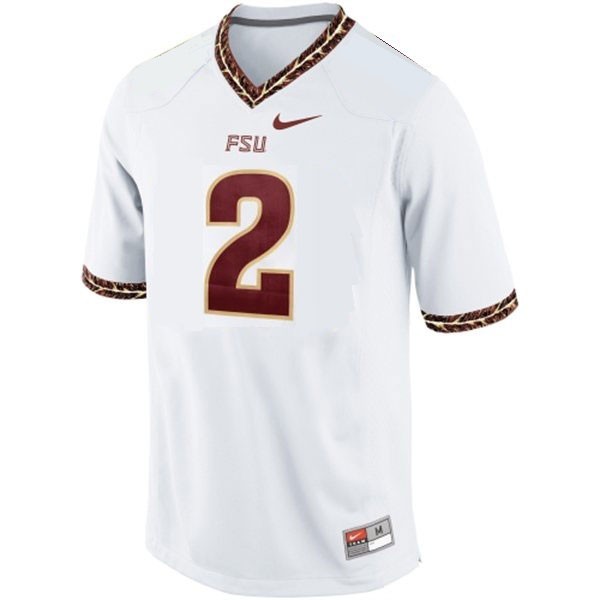 Men Florida State Seminoles #2 Deion Sanders FSU Football Jersey