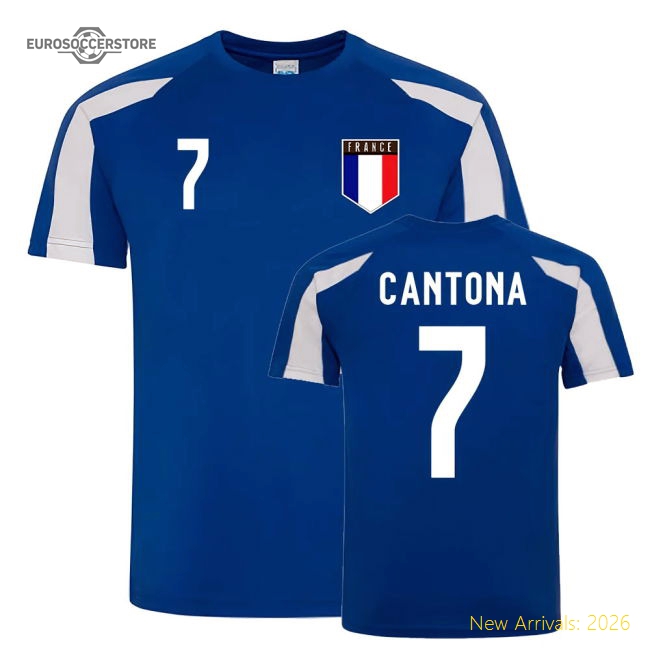 Eric Cantona France Sports Training Stadium Wear Jersey