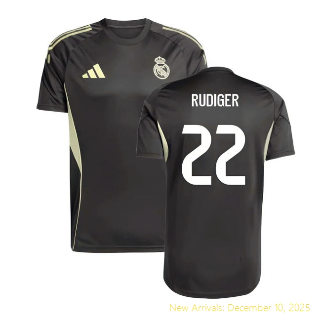 2025-2026 RM Real Madrid Training Top Grade Jersey (Utility Grey) 18