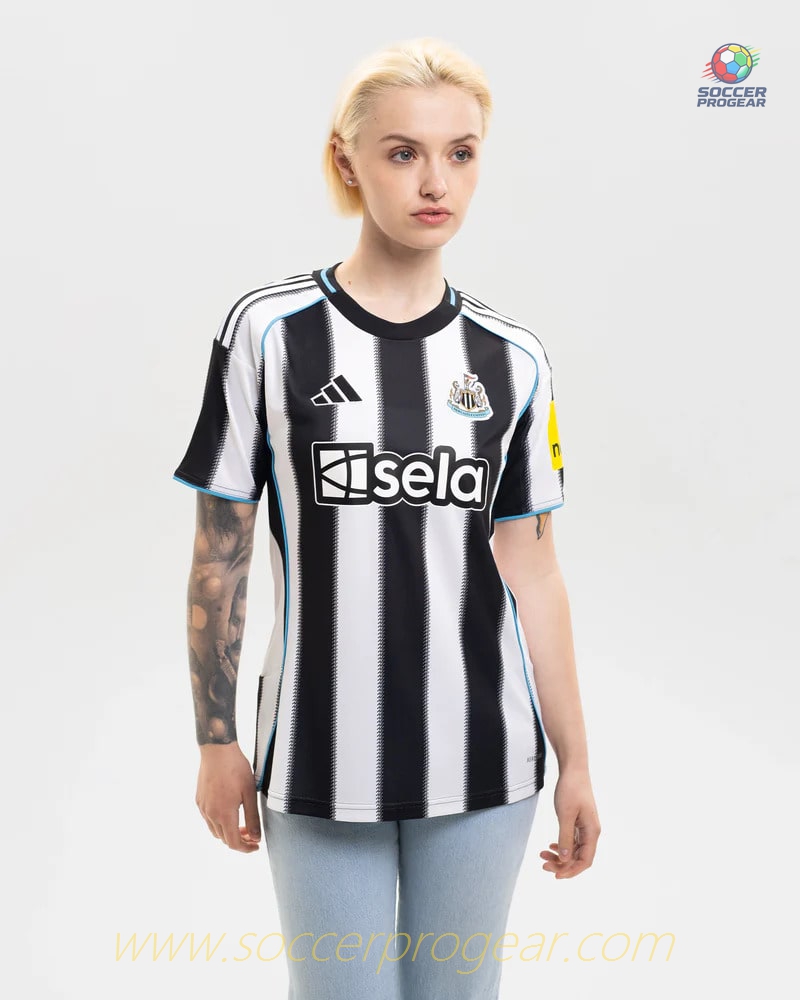 Newcastle Home Football Soccer Shirt 2025/26 Collection Women's Edition