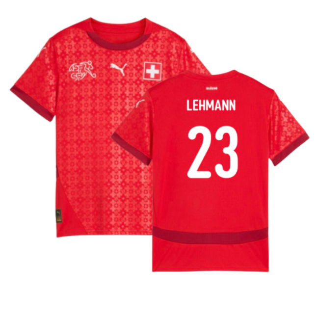 2025 Switzerland EUR25 Home Shirt (Kids) (Lehmann 23)