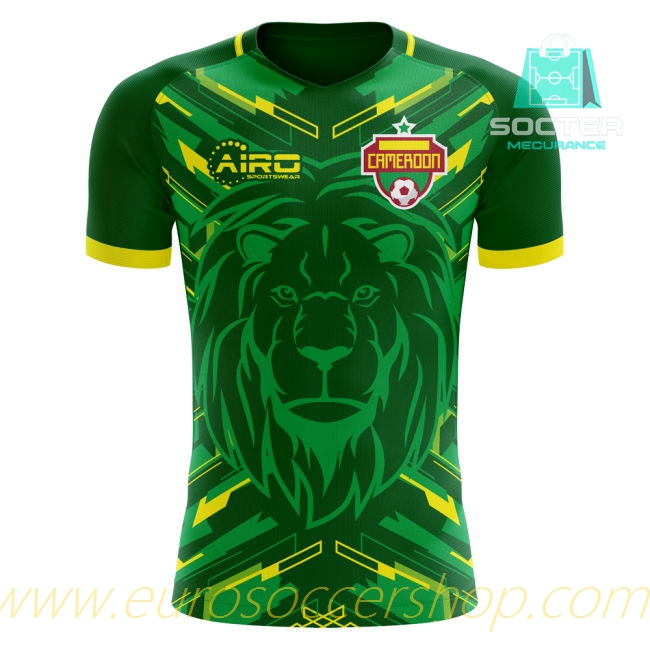World Cup 2025-26 Collection Cameroon Home Jersey Concept Edition (Aboubakar 10)