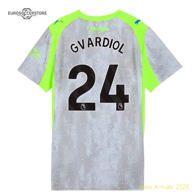 Manchester City 2024-25 Third Fan Version For Women (Gvardiol Game