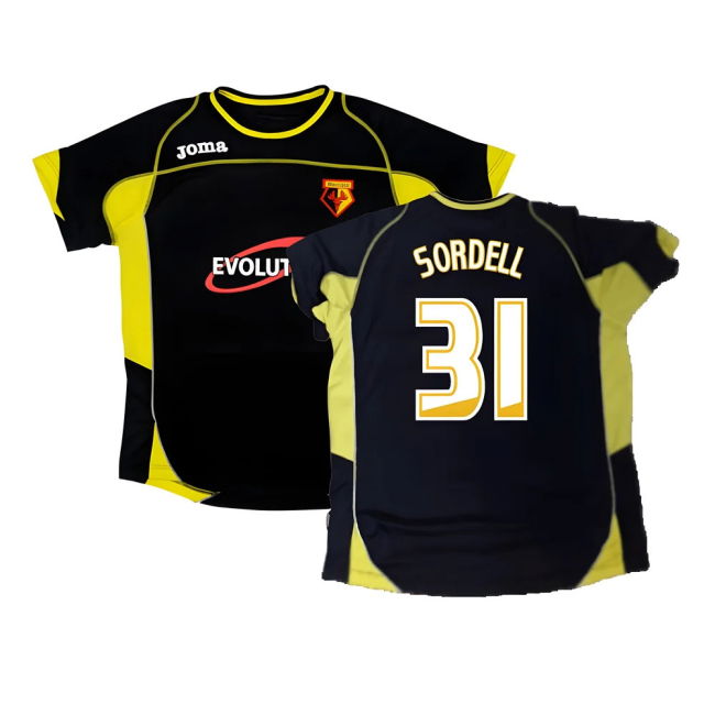 Premium 2025-2026 Watford Away With Retro Design - Perfect Fit