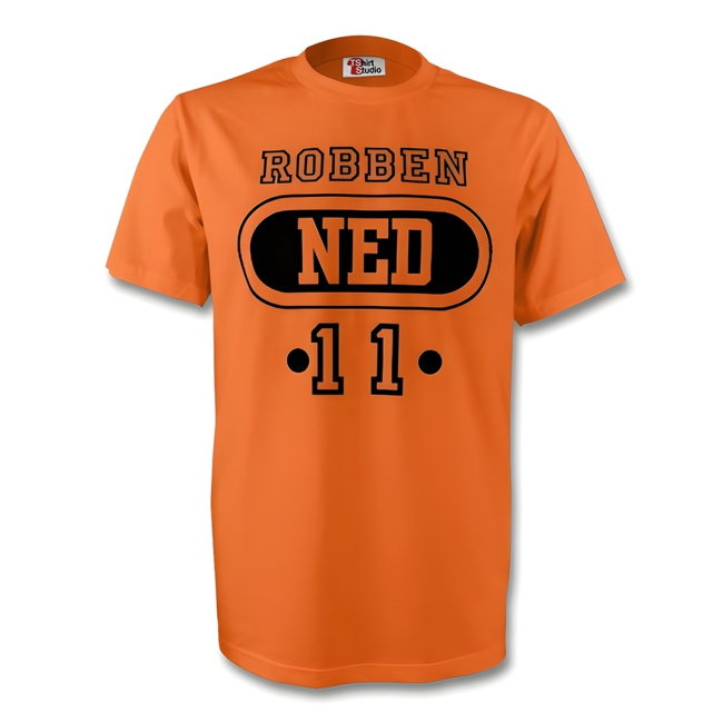 Arjen Robben Holland Ned T-shirt (orange) - Kids