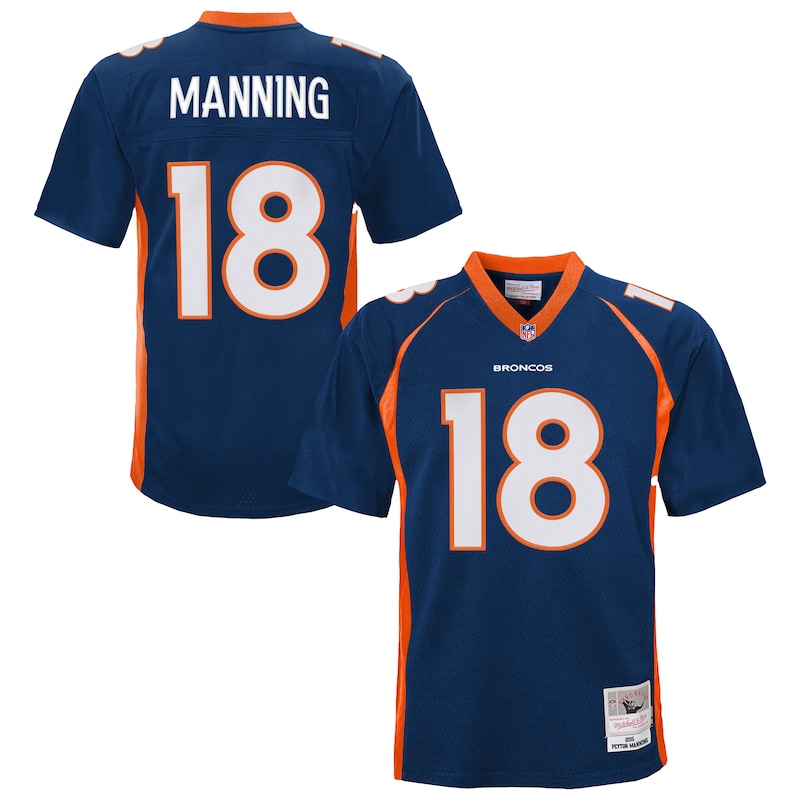 None Peyton Manning Team Captain DEN Broncos Cost-Effective Jersey