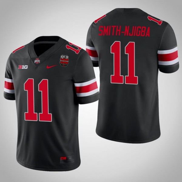 Men Ohio State Buckeyes #11 Jaxon Smith-njigba Men Black V8e Jersey