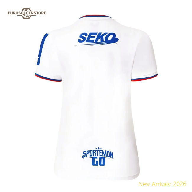 S Rangers Female 2022 Away Jersey Shirt Football Fan Apparel