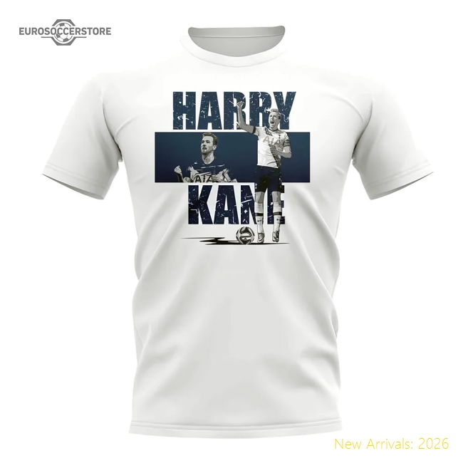 Luxury Harry Kane Player Collage T-shirt (white) - Excellent Value