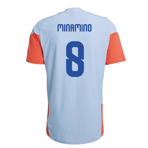 [DDJ] 2026-2027 Japan WC26 Pro Training Shirt (Ash Blue) (Minamino 8)
