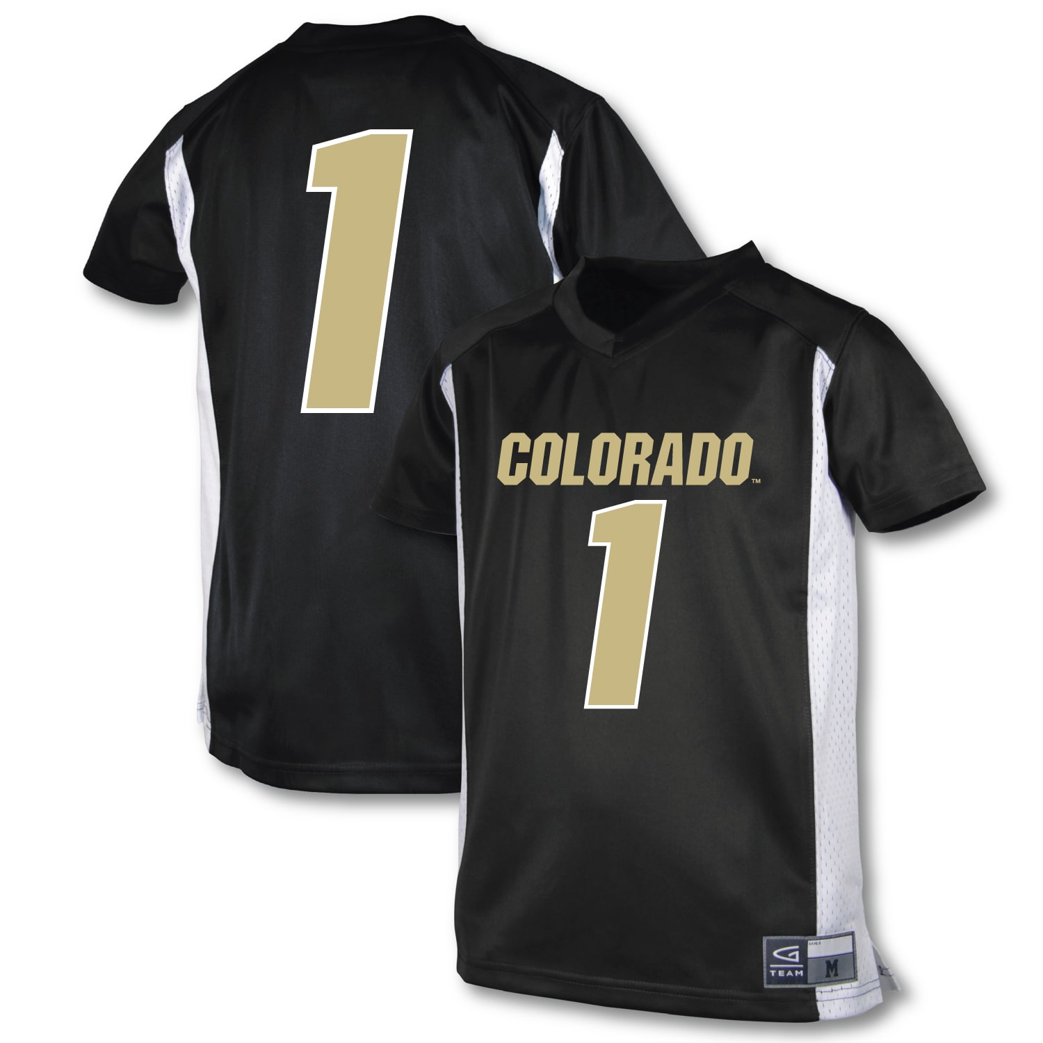 #1 Colorado Buffaloes Garb Youth 2026 Season Football Jersey - Black