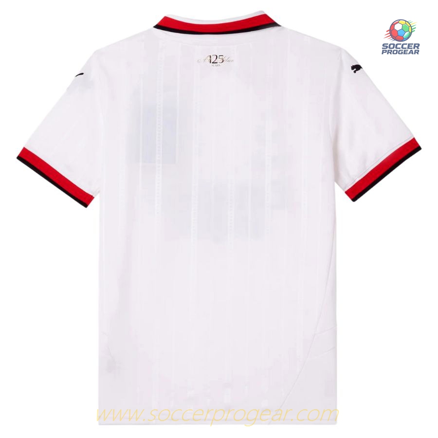 AC Milan Youthren's Away Football Jersey 2024-2025 Season