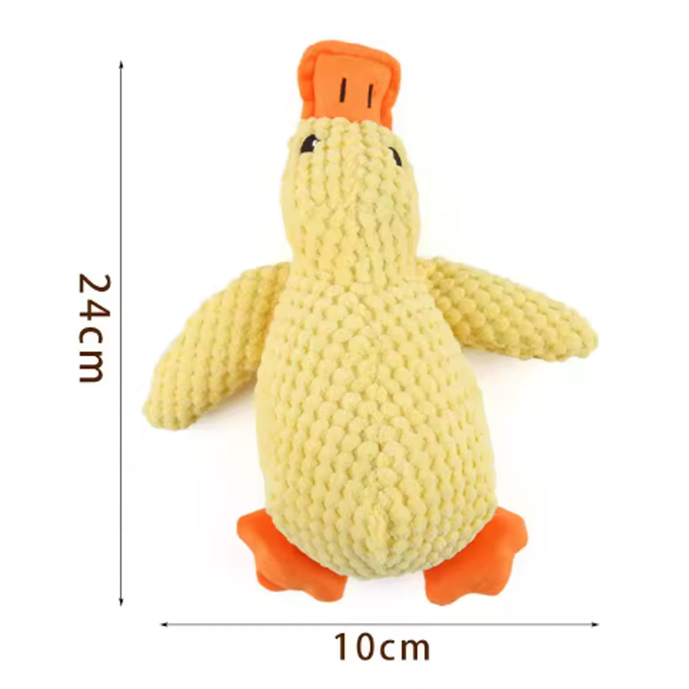 Donkbit Frenchie Plush Toy – Animal Squeaky Chew Toy