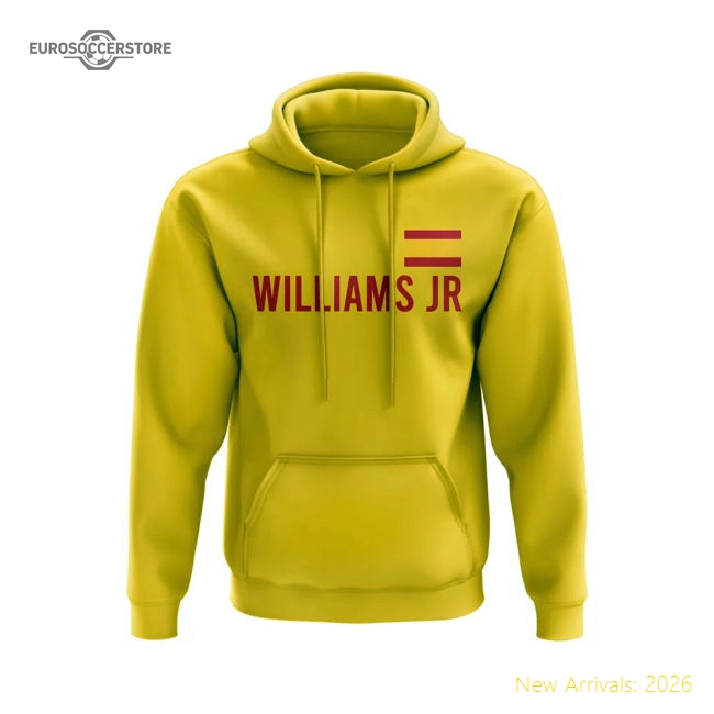 Nico Williams Spain Flag Hoody (Yellow)