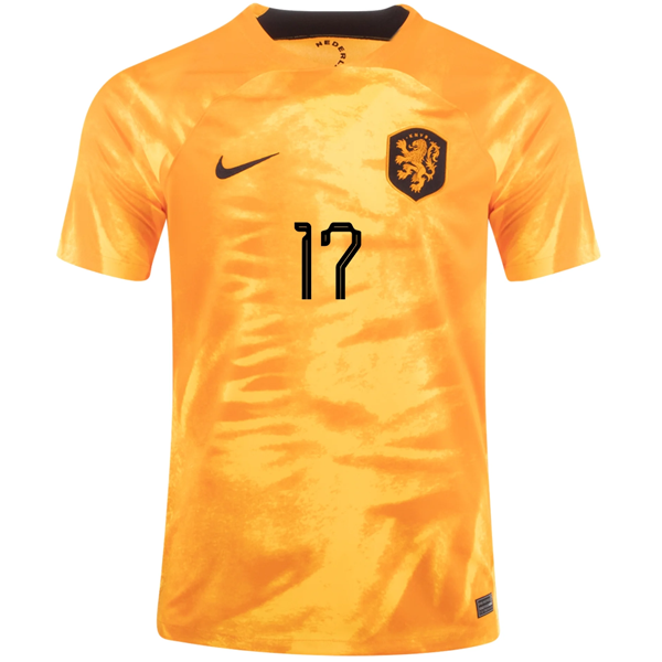 Netherlands 2022-2023 Home Jersey –  Match Day Version S