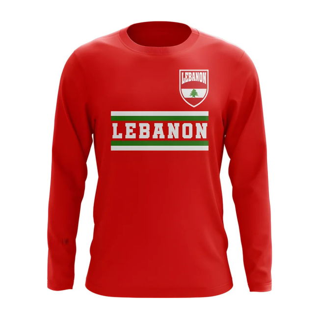 Championship Match-Ready Lebanon Core Football Country Long Sleeve