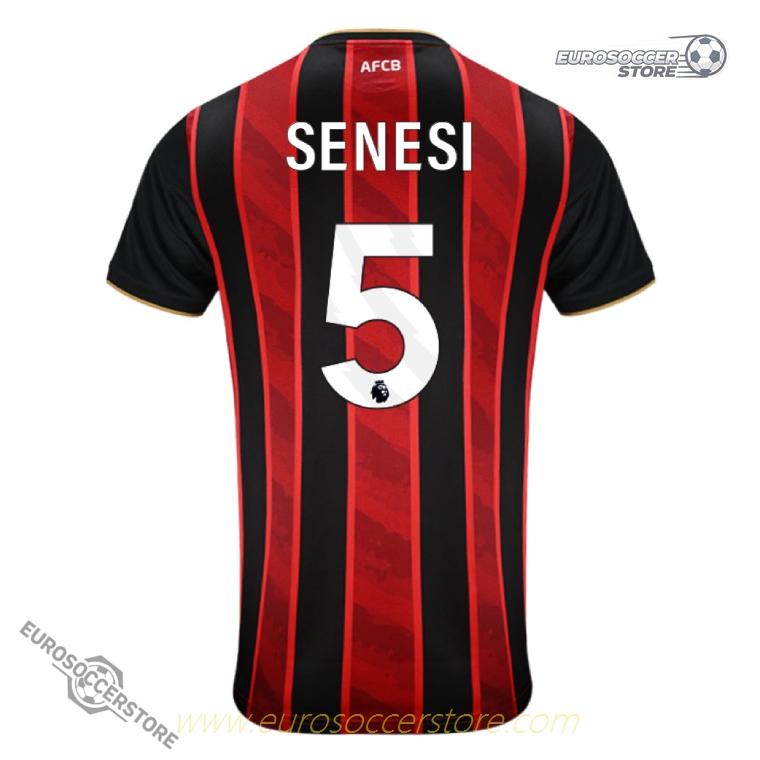 Bournemouth 25-26 Home SENESI 5 Football Jersey