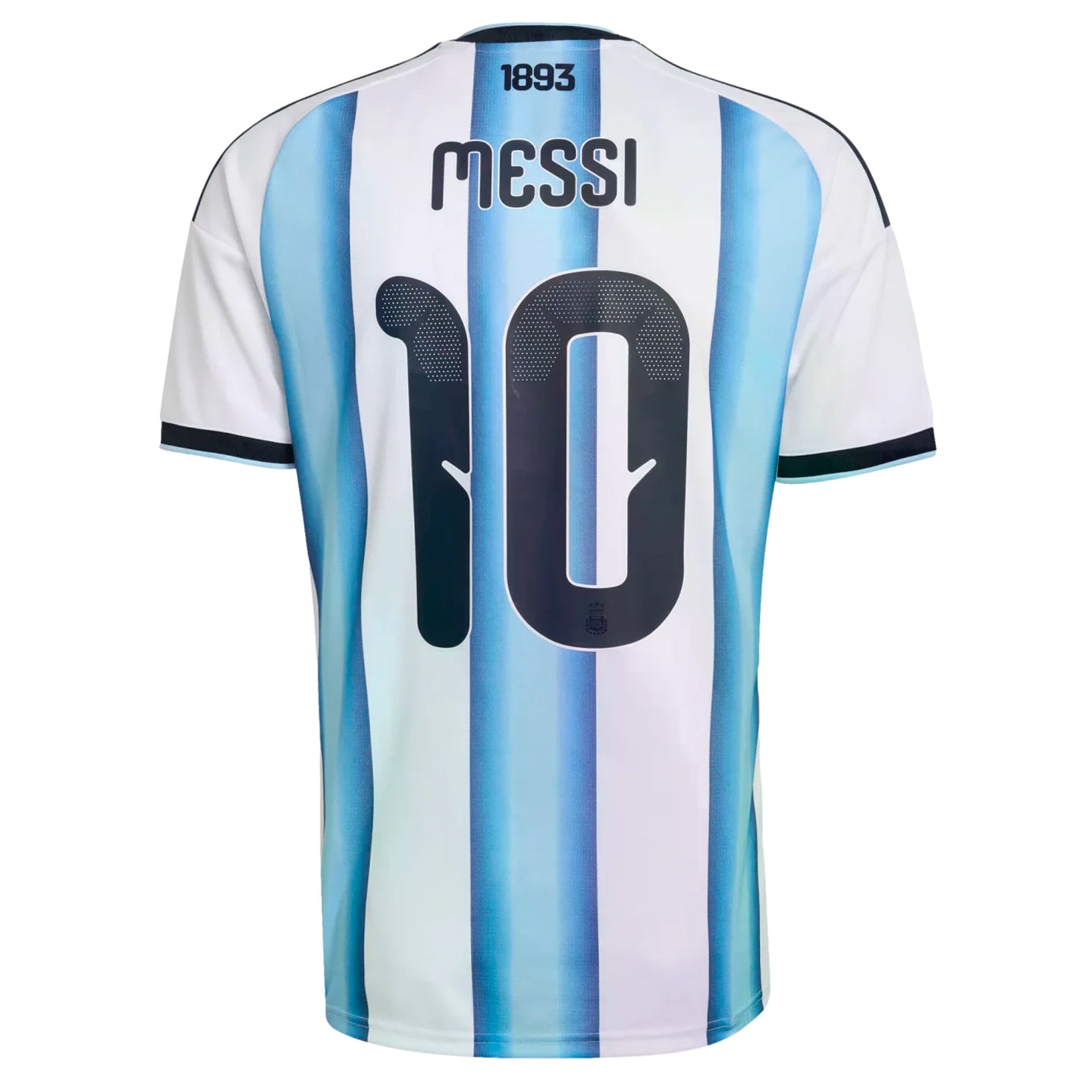 Lionel Messi Argentina 2026 Home World Cup Football Shirt White Icey Light Blue