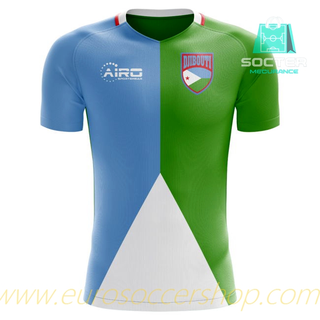 2025-26 Collection Djibouti Home Football Shirt Genuine Kids