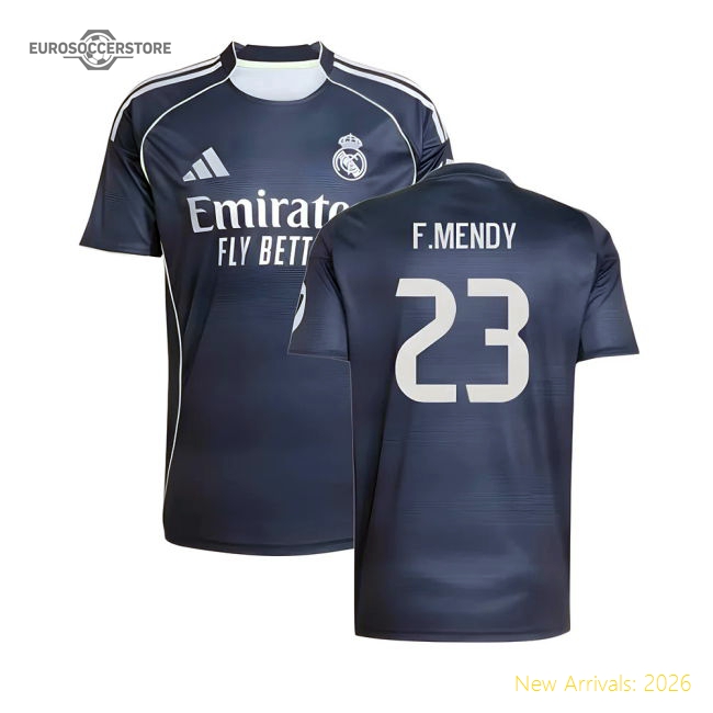 Superior 2025-2026 Real Madrid Alternate Jersey (fmendy 23)