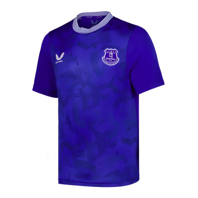 New Breathable Everton Home Match Shirt (Kids)